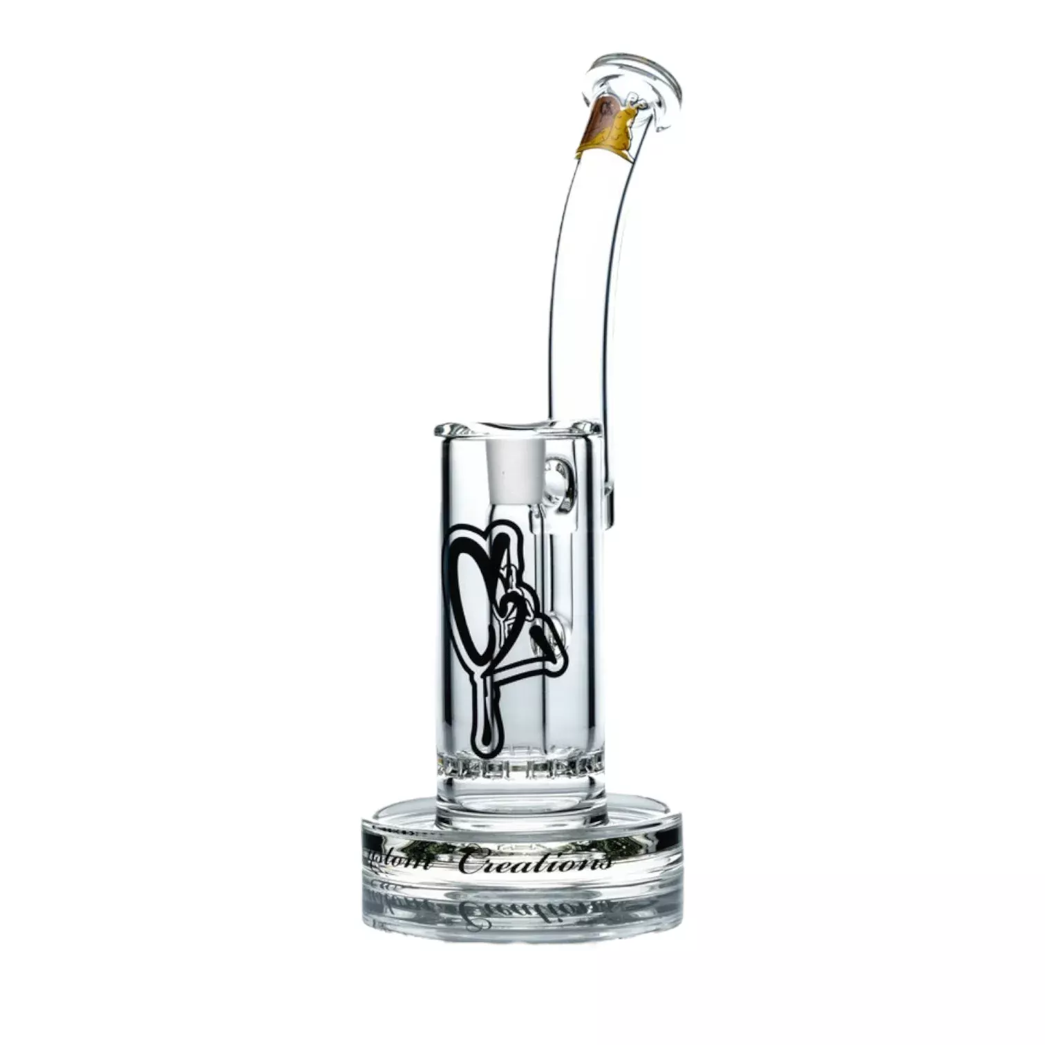 C2 Custom Creations Bubbler Water Pipe BRB-50 Single Ratchet Perc