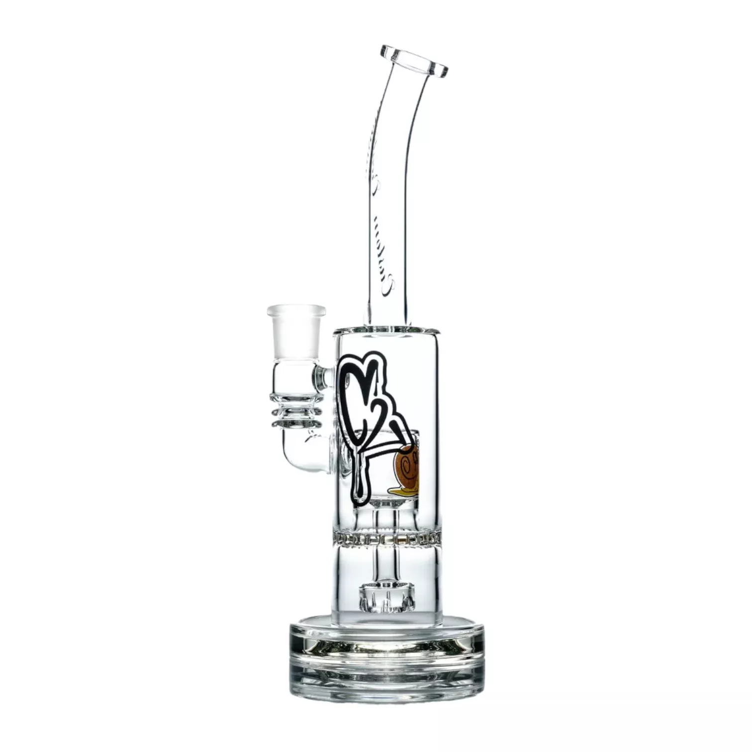 C2 Custom Creations Mini Dab Rig With Showerhead & Ratchet Perc