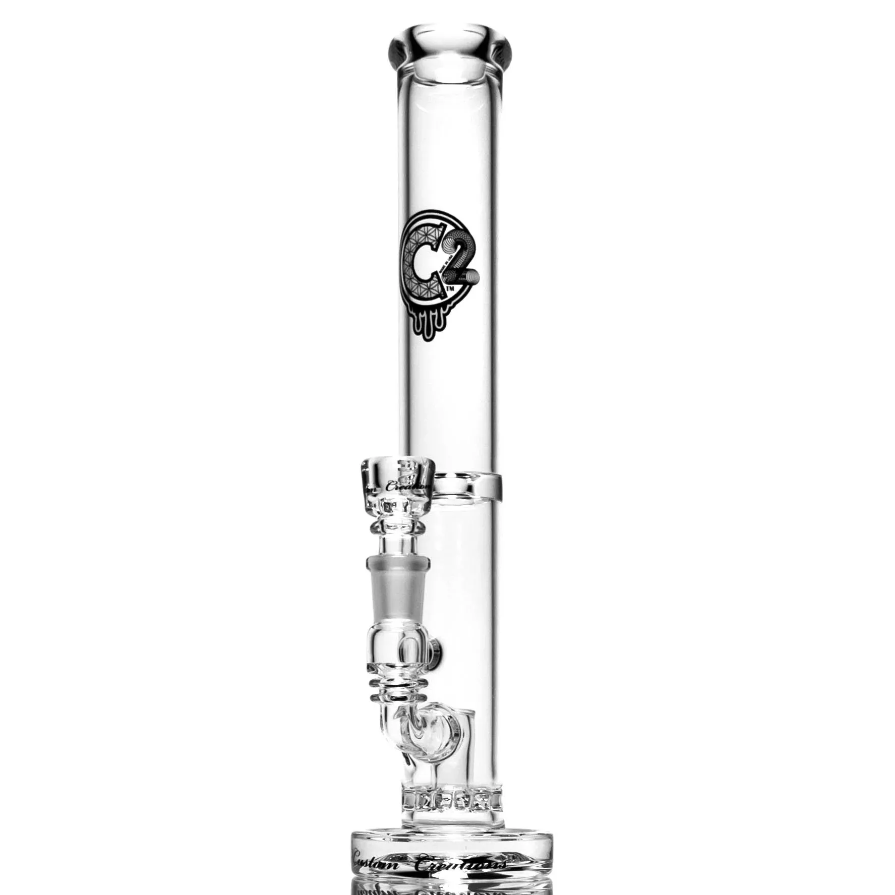 C2 Custom Creations - Mini Ratchet Straight - 38mm - White Seed Label