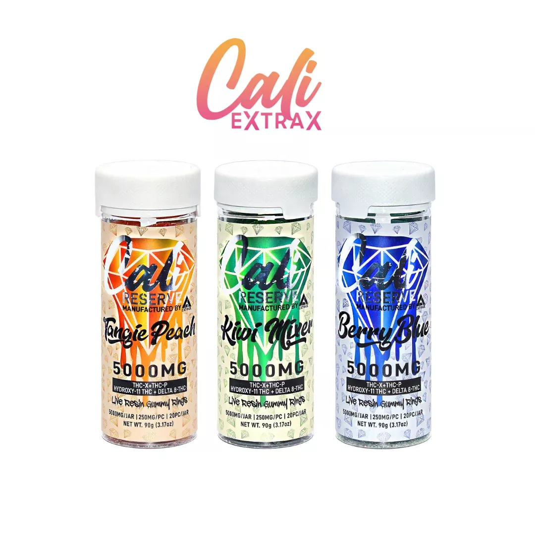 Cali Reserve Live Resin Gummies 5000mg 20ct