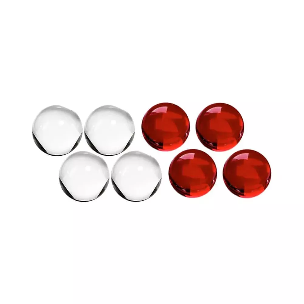 Calibear 3mm Ruby Terp Pearls – Premium Erig & Banger Beads 4 Pcs/PK
