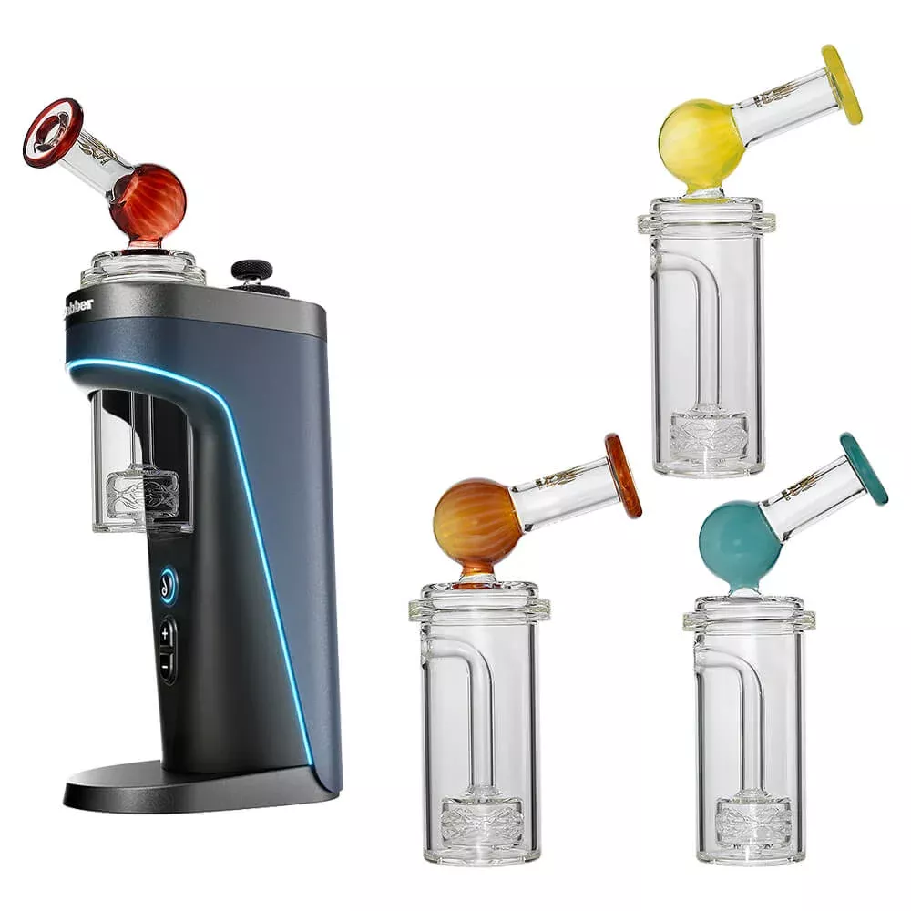 Calibear Curve Flow Sidecar Glass Attachment For Dr. Dabber Switch 2