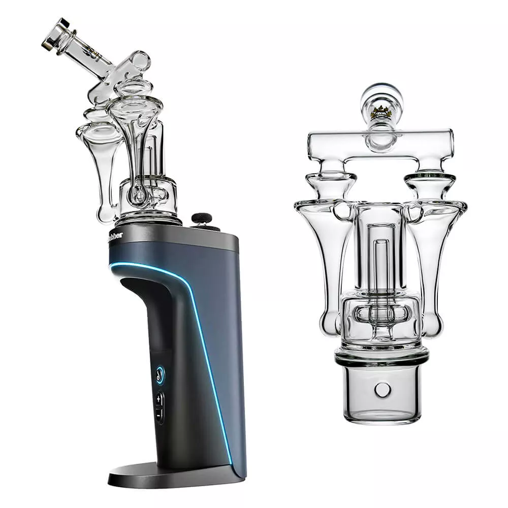 Calibear Duo RBR Recycler Glass Attachment For Dr. Dabber Switch 2
