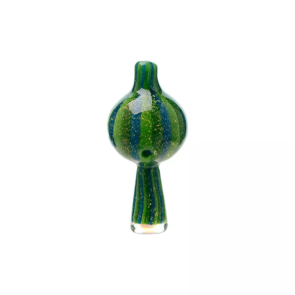 Calibear Green Dichro Cactus Carb Cap Encased W/ Opal