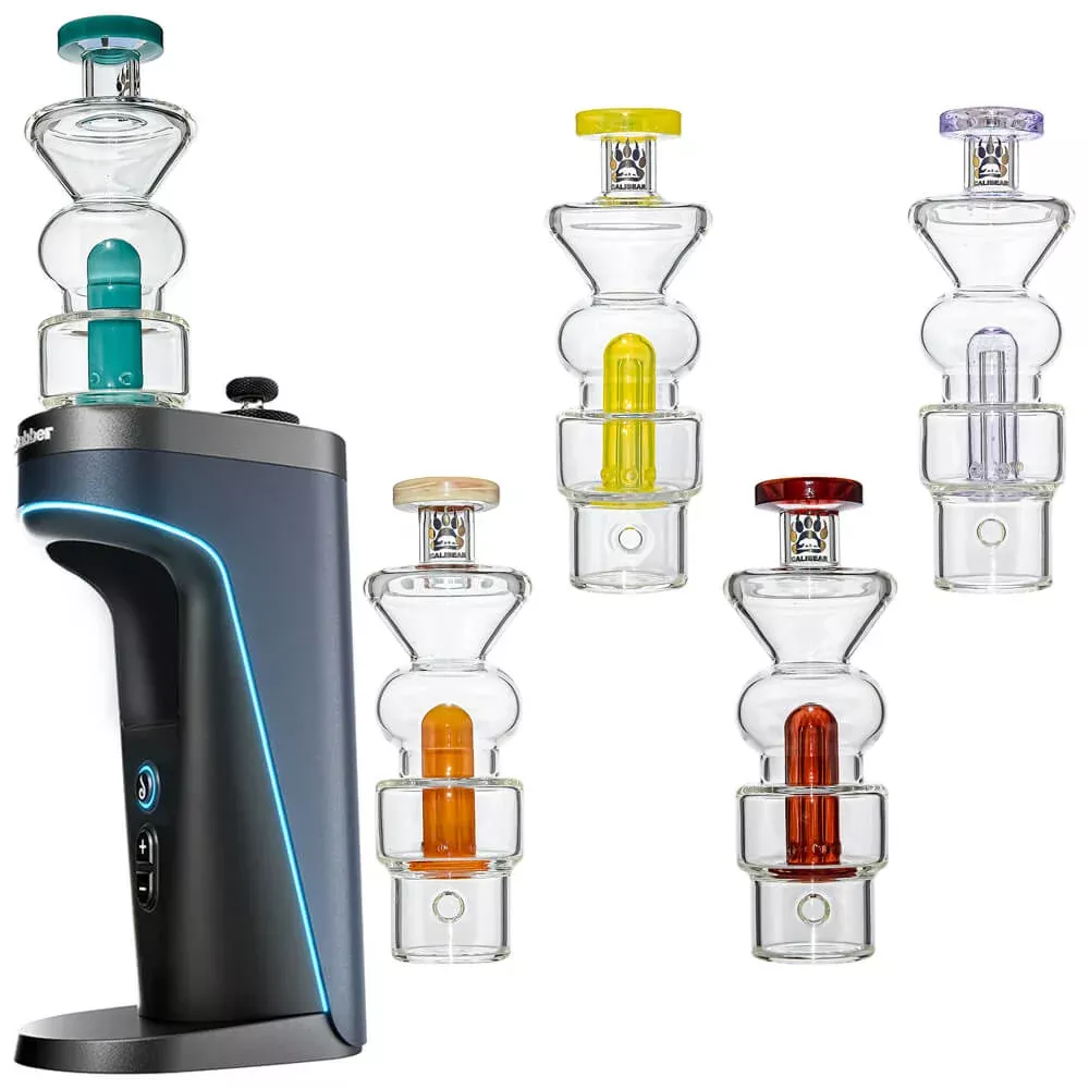 Calibear Hourglass Design Glass Attachment For Dr. Dabber Switch 2