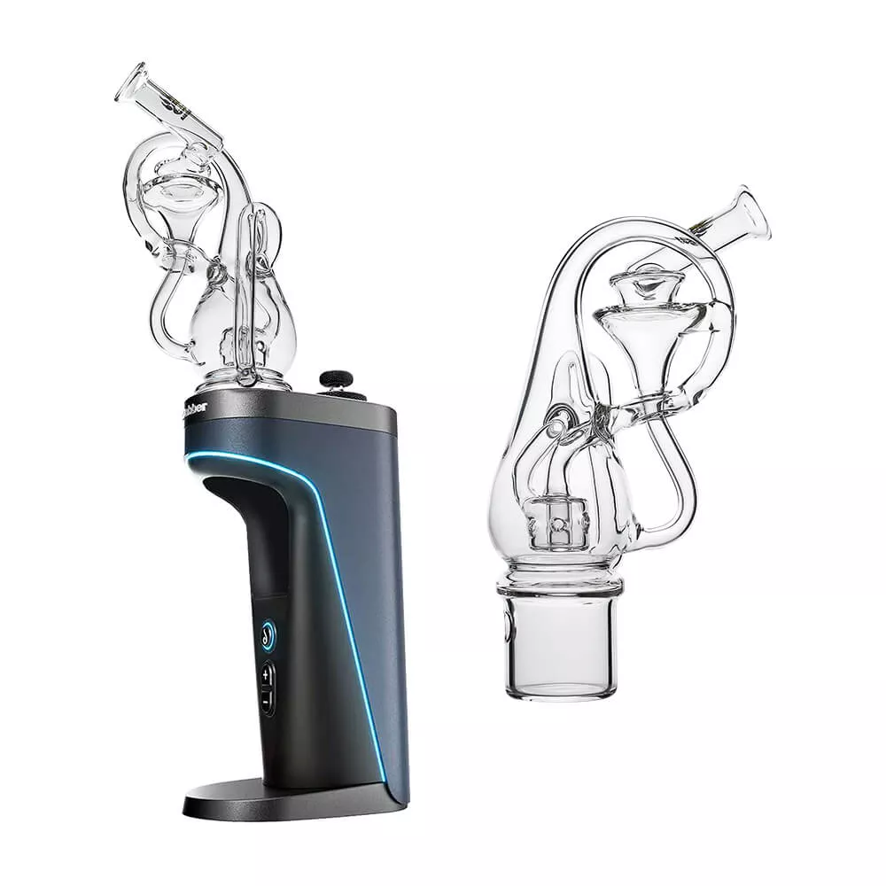 Calibear Klein Bottle Recycler Glass Attachment for Dr. Dabber Switch 2
