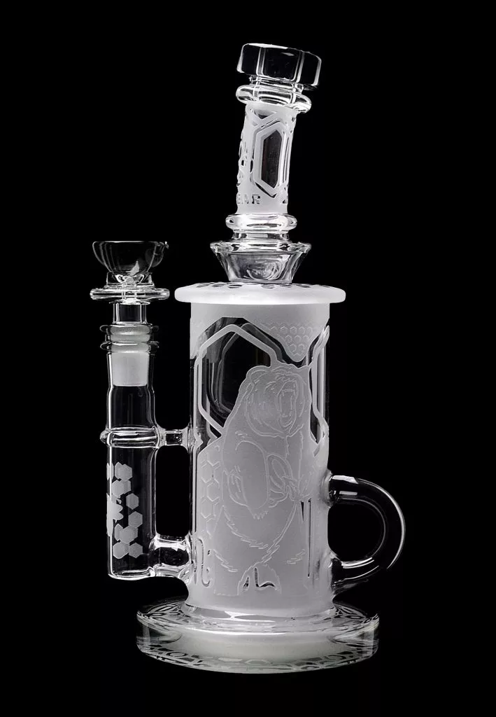 Calibear Sandblasted Flower Of Life Klein Recycler
