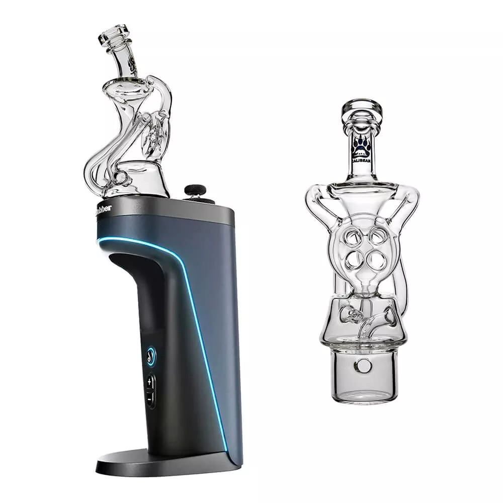 Calibear Swiss Donut Recycler Glass Attachment for Dr. Dabber Switch 2
