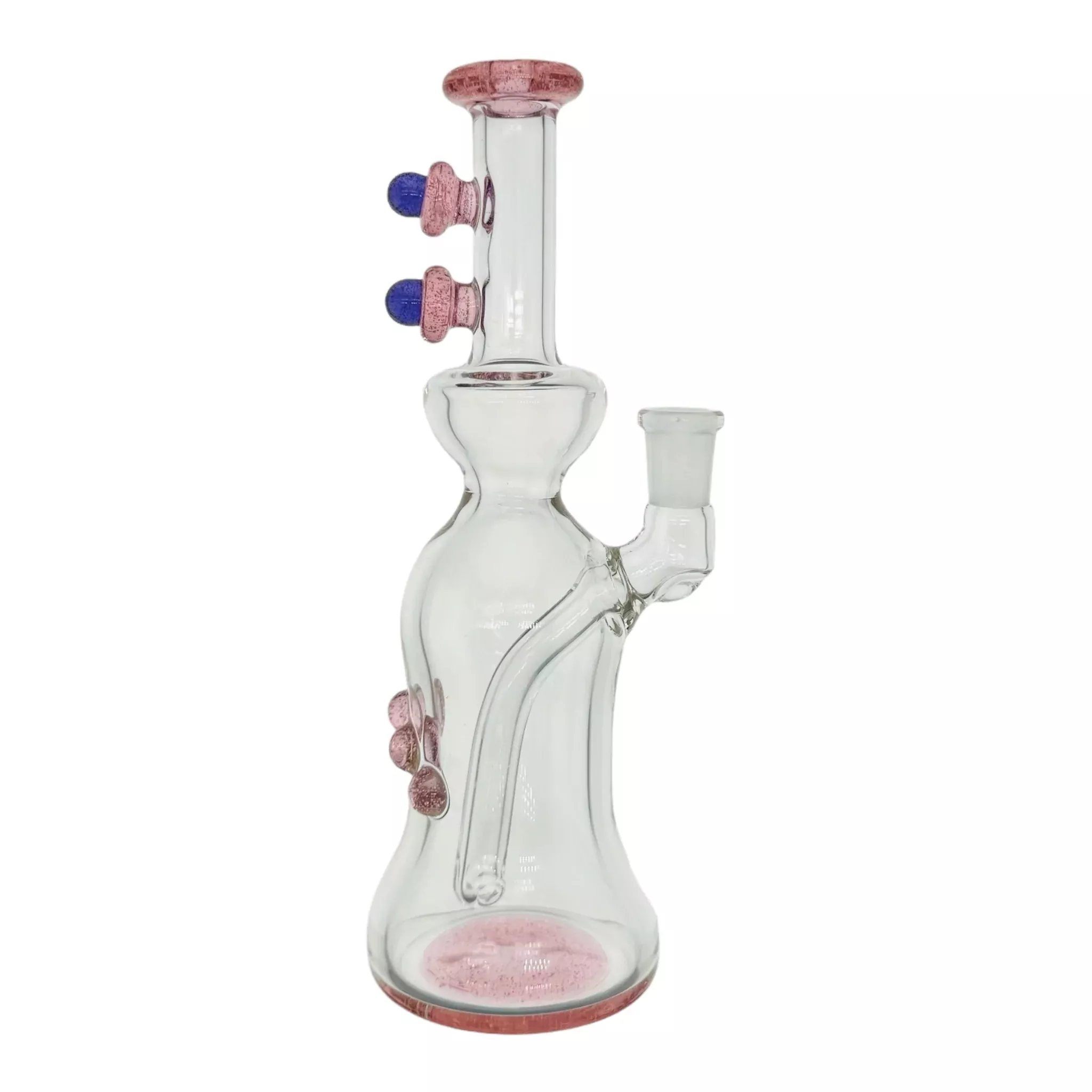 Calyx Glass Pink Mini Tube Bong Or Dab Rig