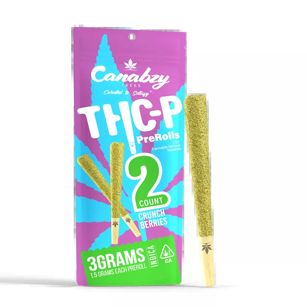 Canabzy THC-P Preroll 3G 2ct- Crunch Berries