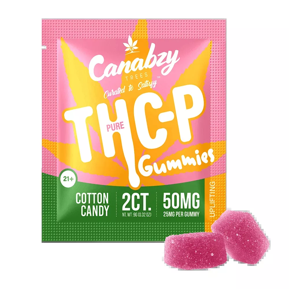 Canabzy THC-P Pure Gummies 50mg - Cotton Candy