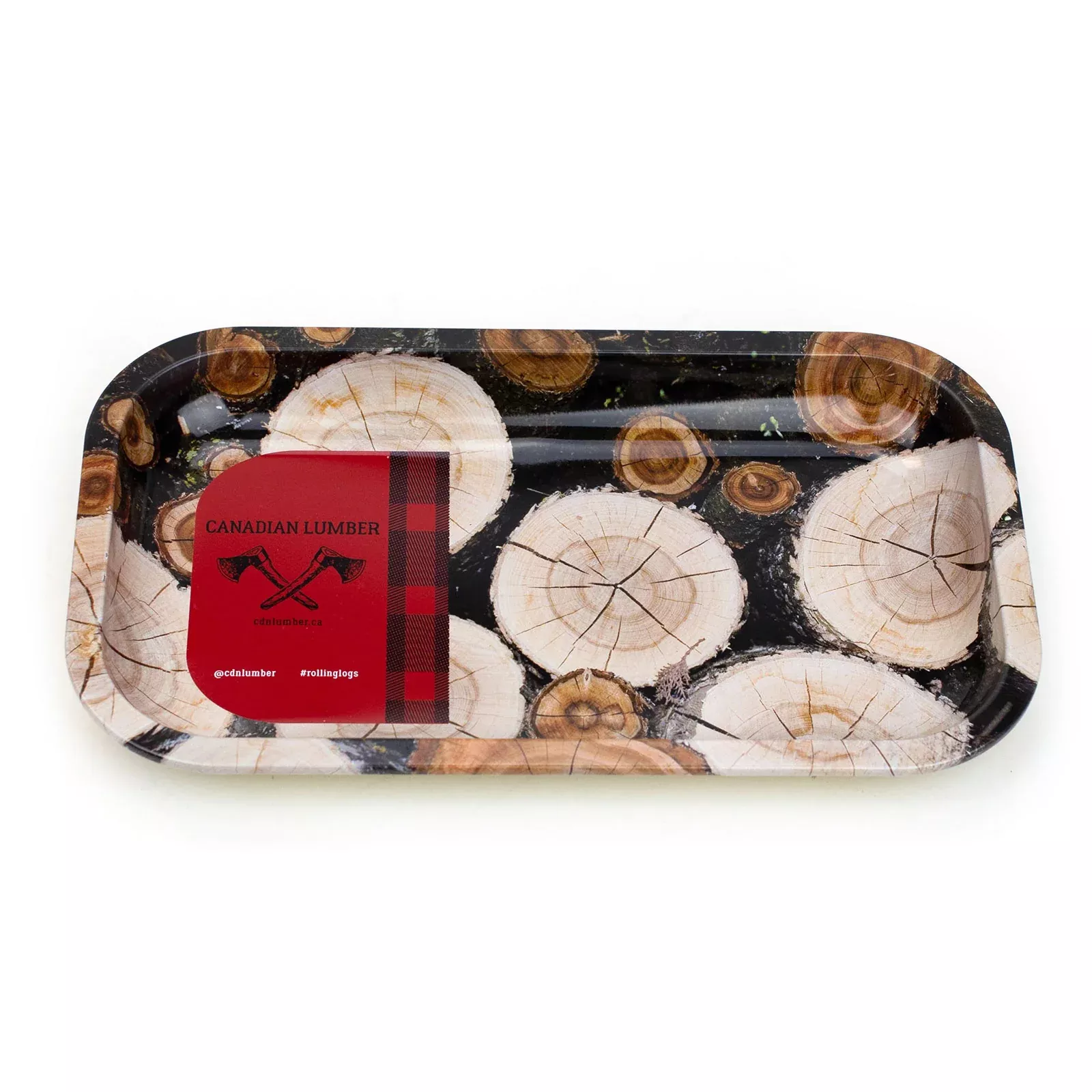 Canadian Lumber Medium-Size Rolling Tray