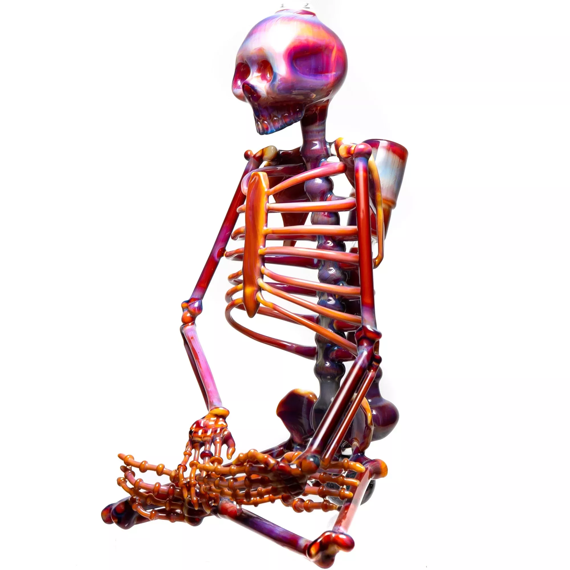 Carsten Carlile - Meditating Skeleton