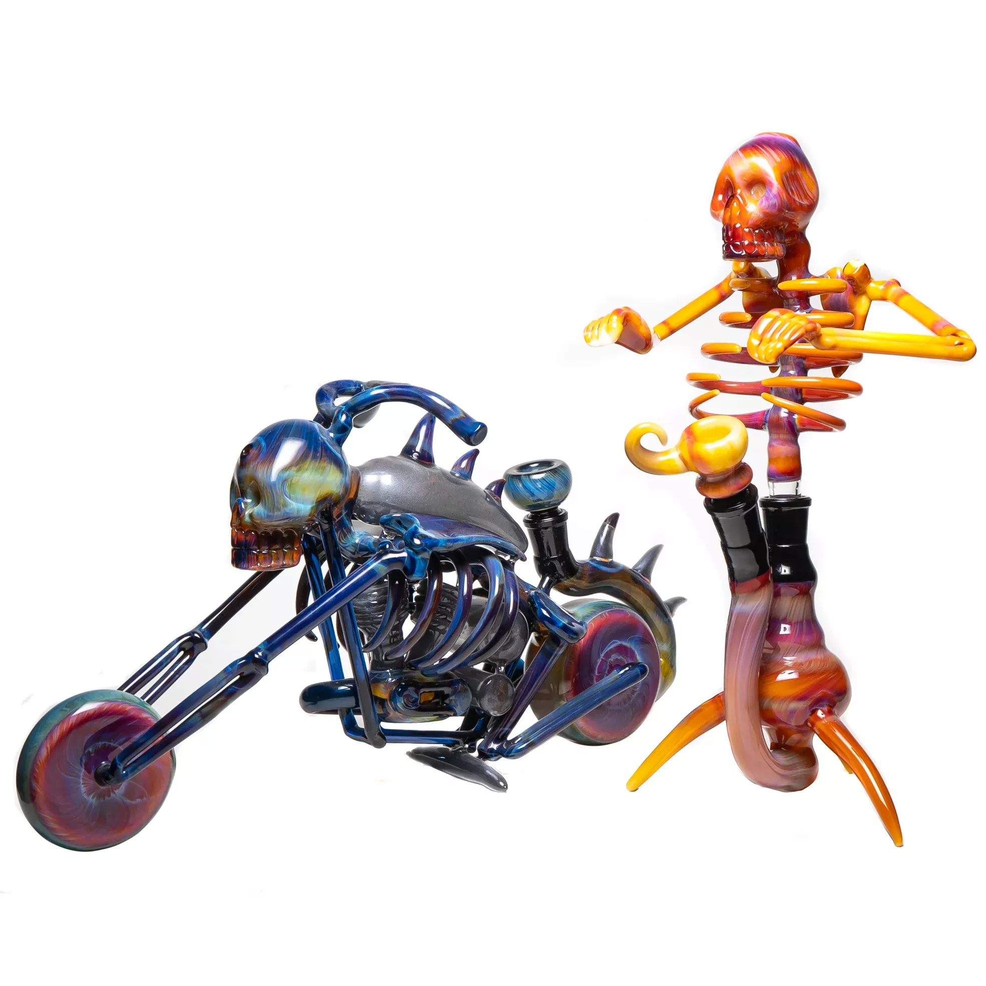 Carsten Carlile - Skeleton Motorcycle Set