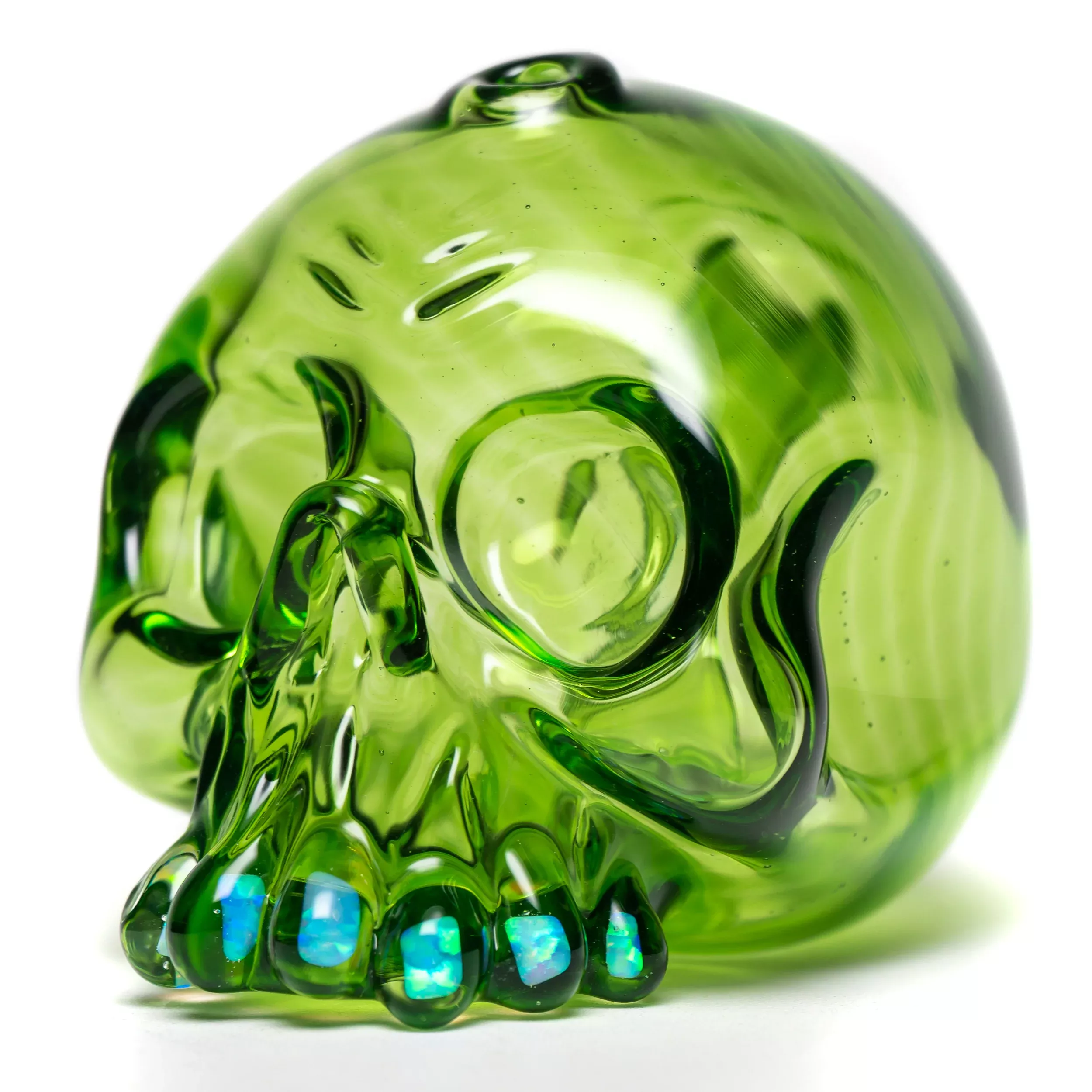 Carsten Carlile - Skull #47 - Crippy Green