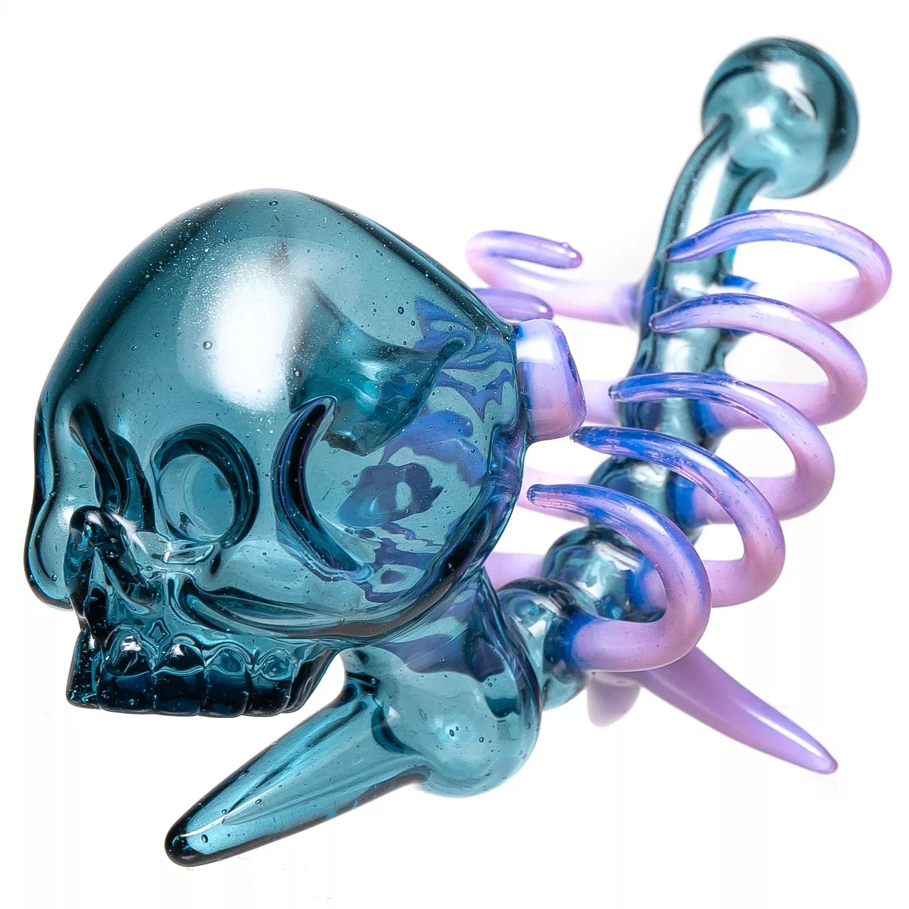 Carsten Carlile - Skull Sherlock - Blue Stardust & Pink Slyme
