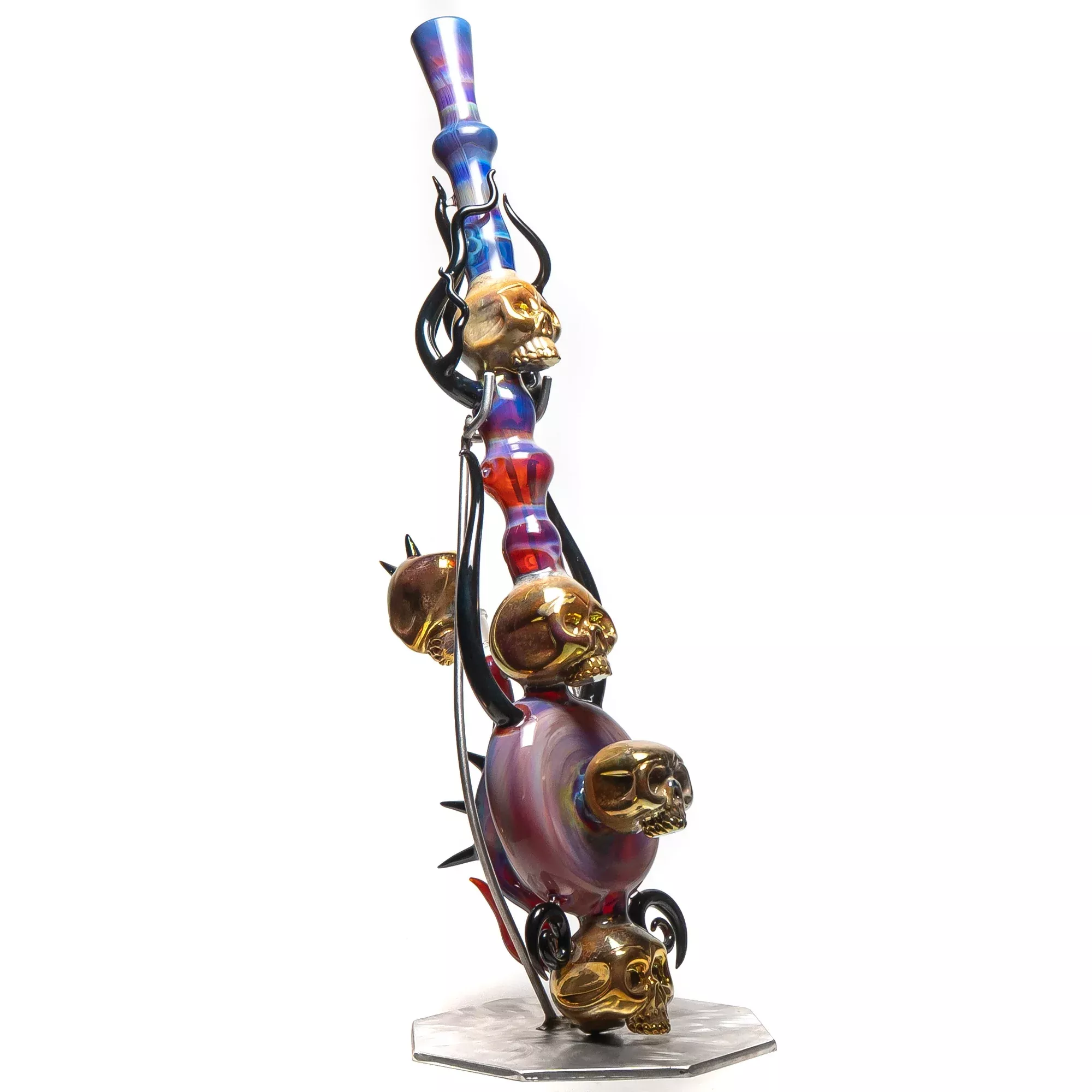 Carsten Carlile - Skull Tube w / Stand