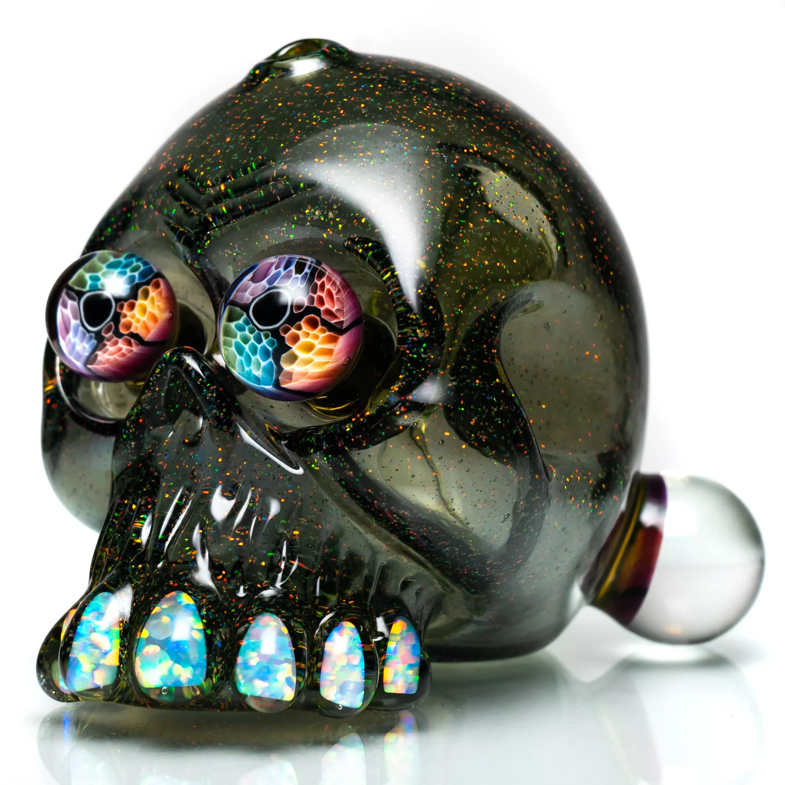 Carsten Carlile x Kaj Beck - Skull Shredder - UV Electric Opal