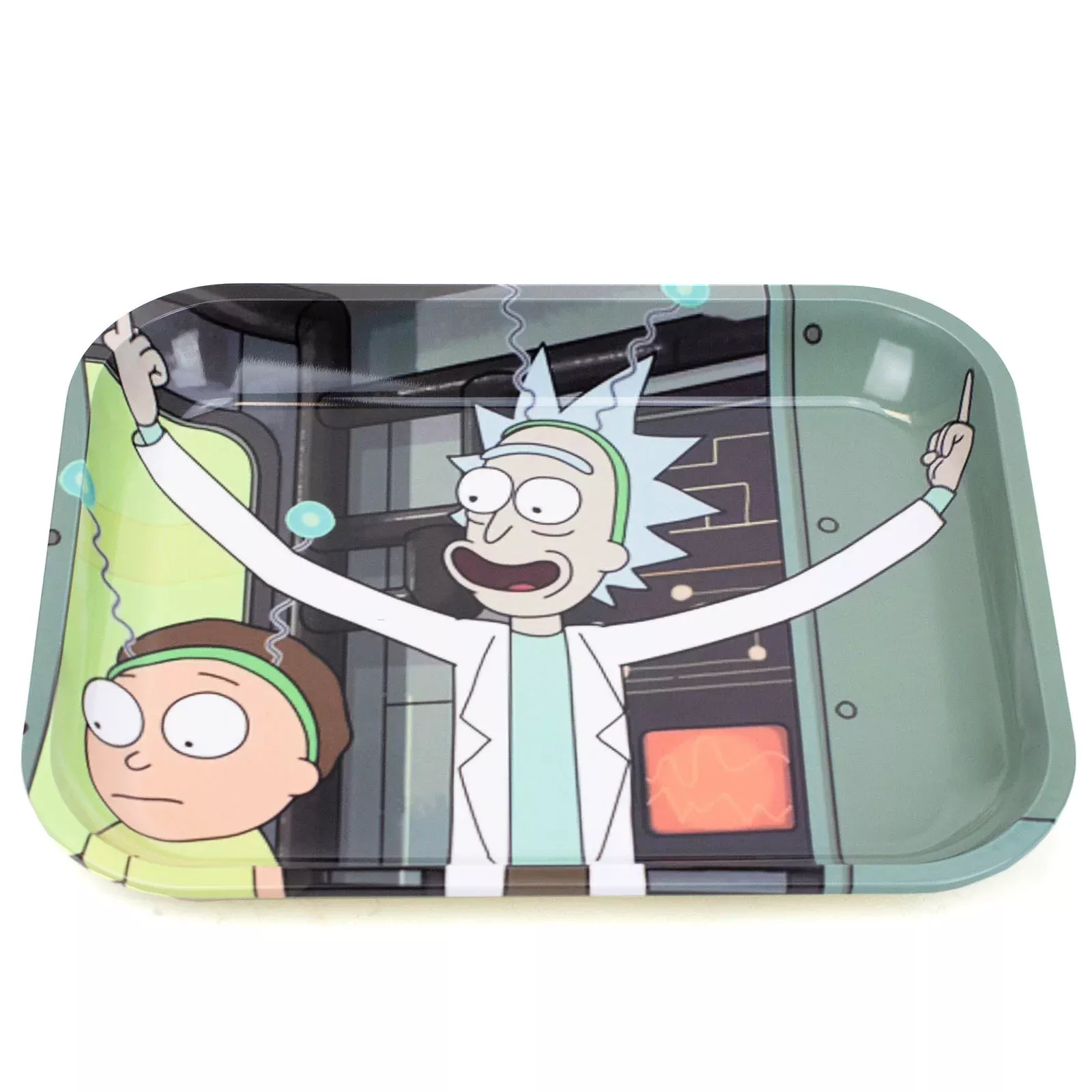 Cartoon-Themed Large Metal Rolling Tray