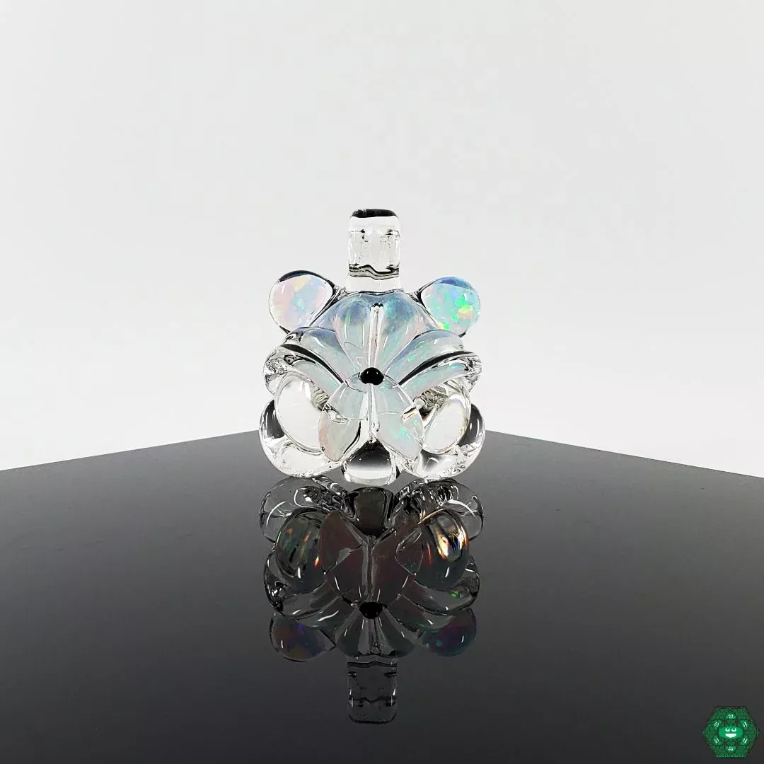 Casto Glass 20mm Opal Pendants - Stunning Opal Glass Jewelry
