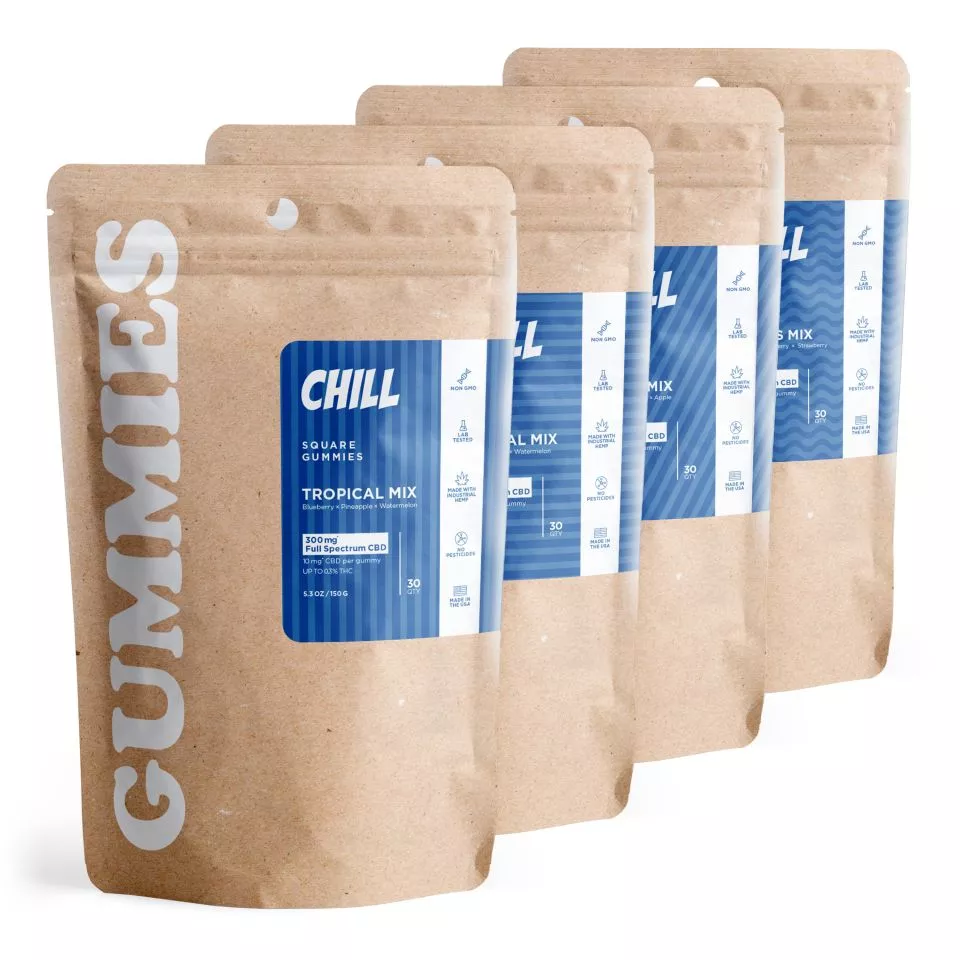 CBD Gummies Bundle - Full Spectrum CBD - Chill