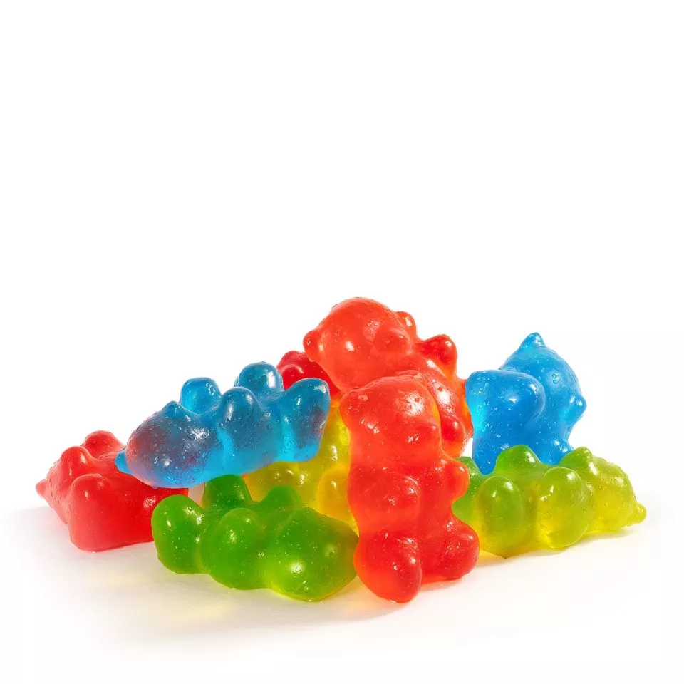 CBD Isolate Gummies - 50mg - Gummy Bears - Fresh