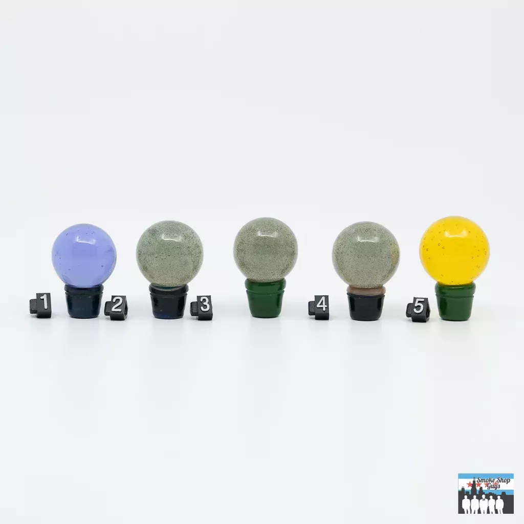 CFL Colored Terp Sphere Oculus Plug for Puffco Peak Pro - Premium Design