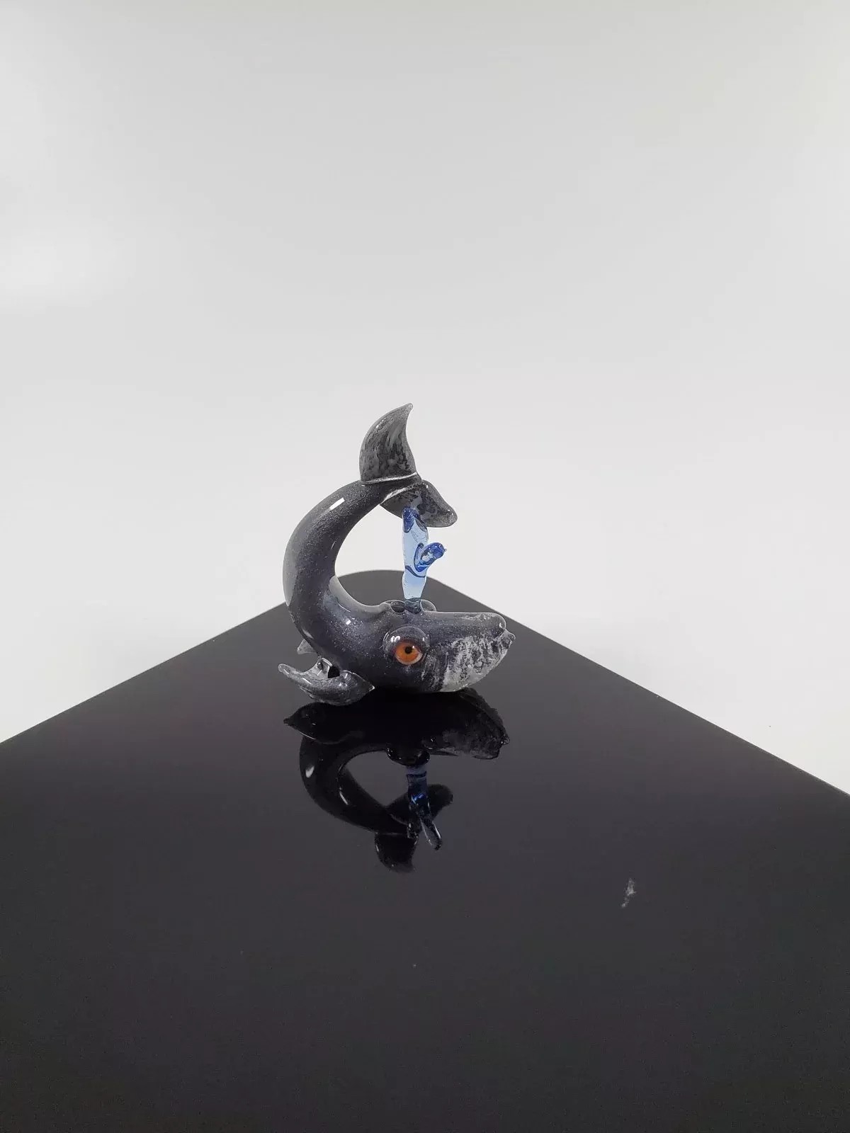 Chadd Lacy Full Body Pendant | Unique Glass Art | Disco Sparkle Finish