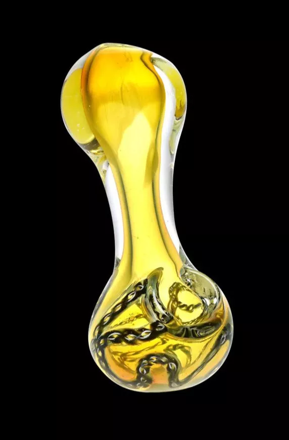 Chains of Binding Glass Spoon Pipe