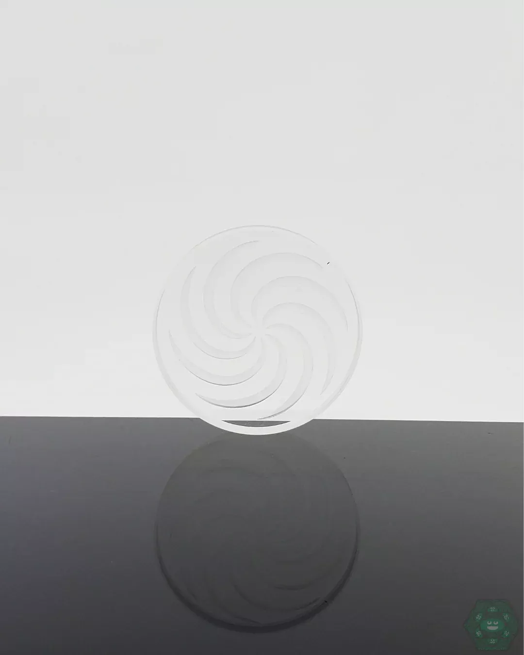 Channel Cap Quartz Single Coin – Reliable Airflow for Concentrates
