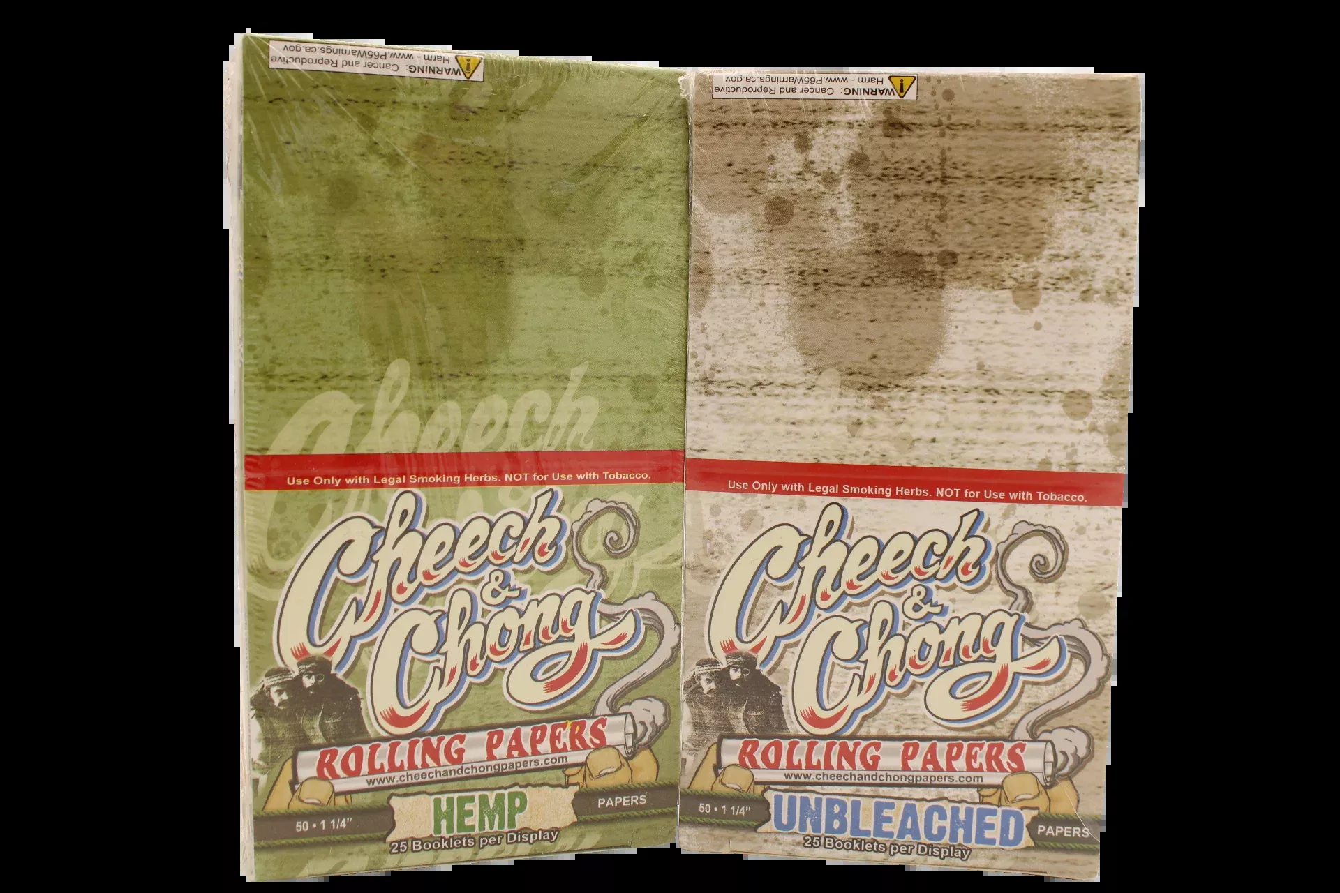 Cheech & Chong 1 1/4 Authentic Hemp Rolling Papers