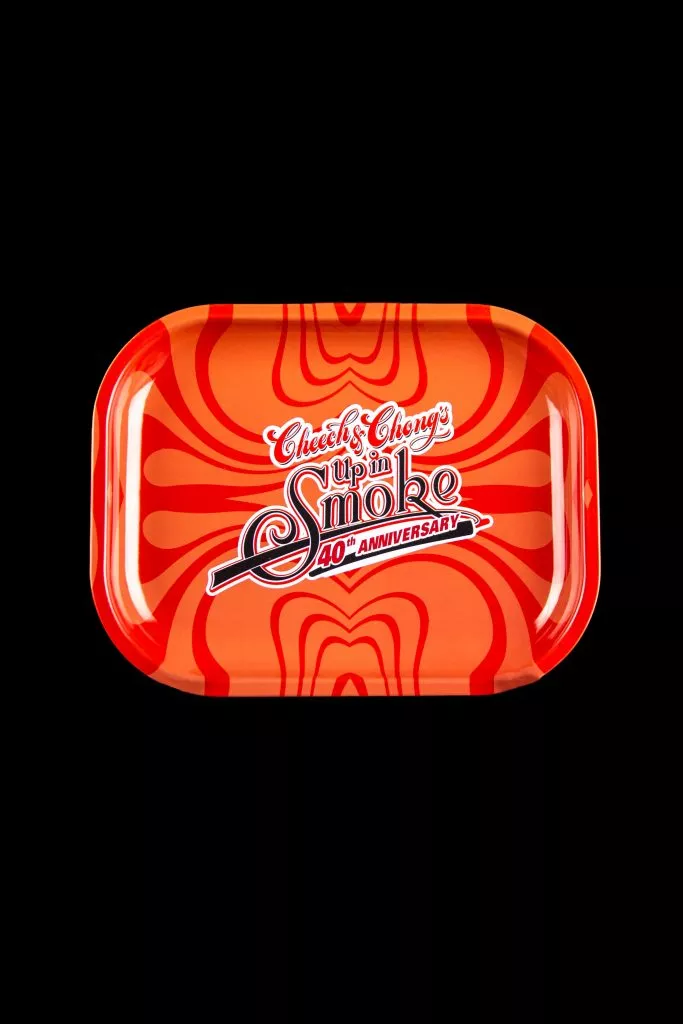 Cheech & ChongRed Rolling Tray – 40th Anniversary