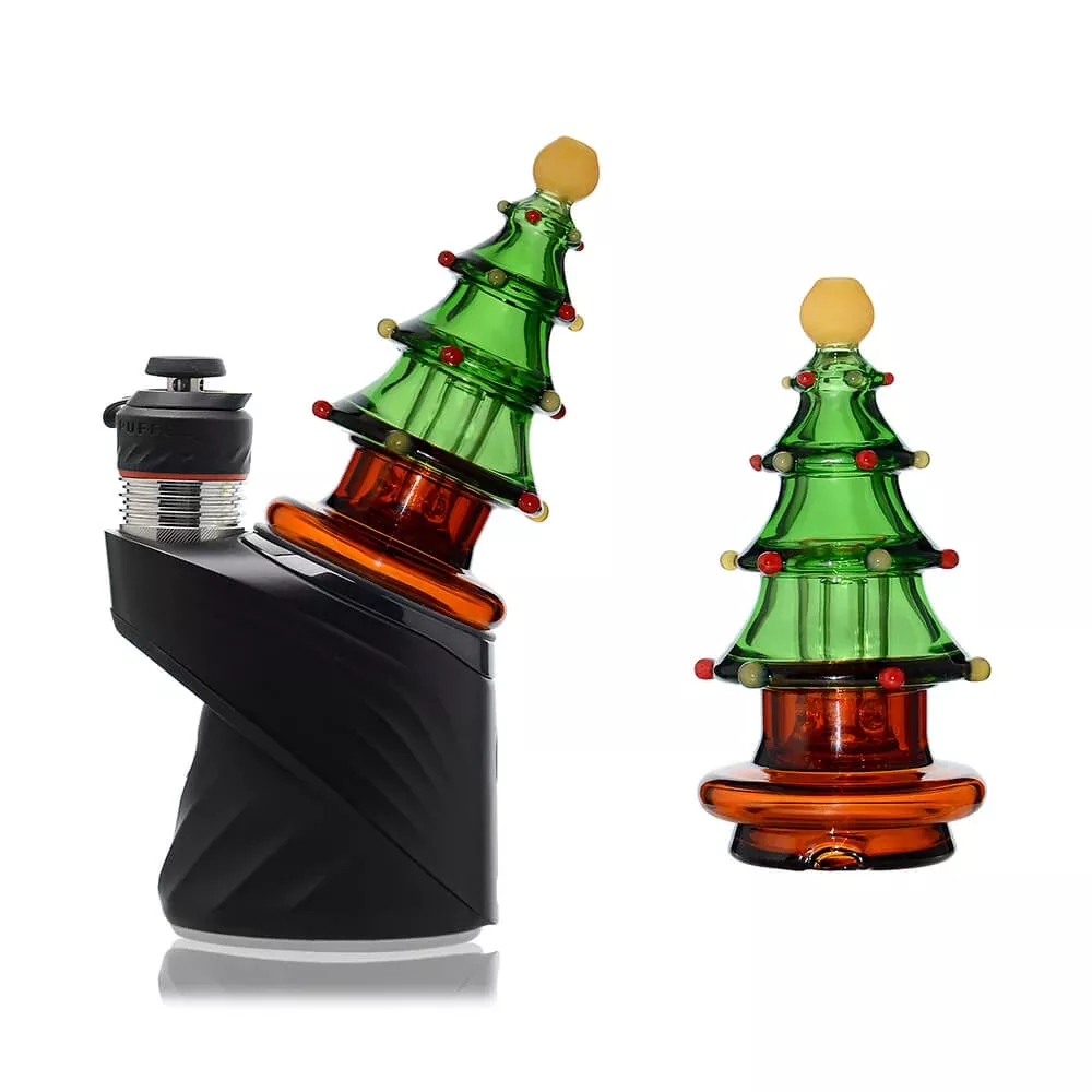 Christmas Tree Glass Top Attachment for Puffco Peak OG & Pro | Calibear