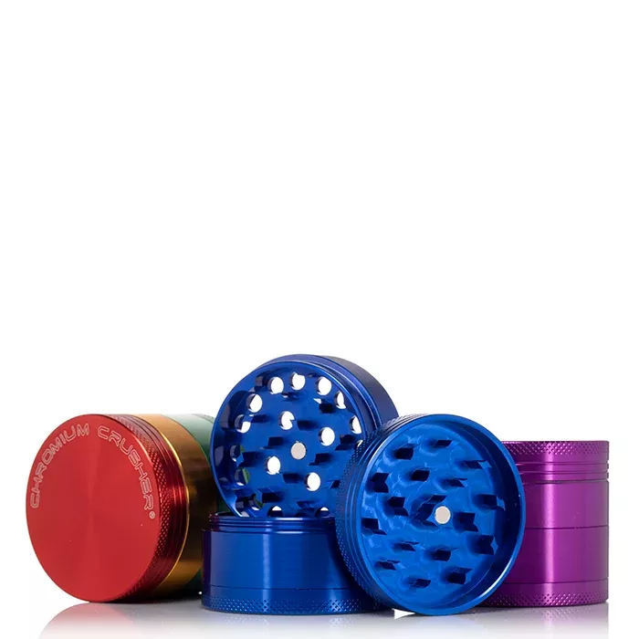 Chromium Crusher 2-Inch 4-Part Metal Herb Grinder