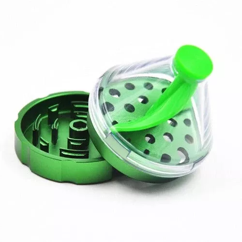 Chromium Crusher 4-Piece Funnel Grinder Assorted
