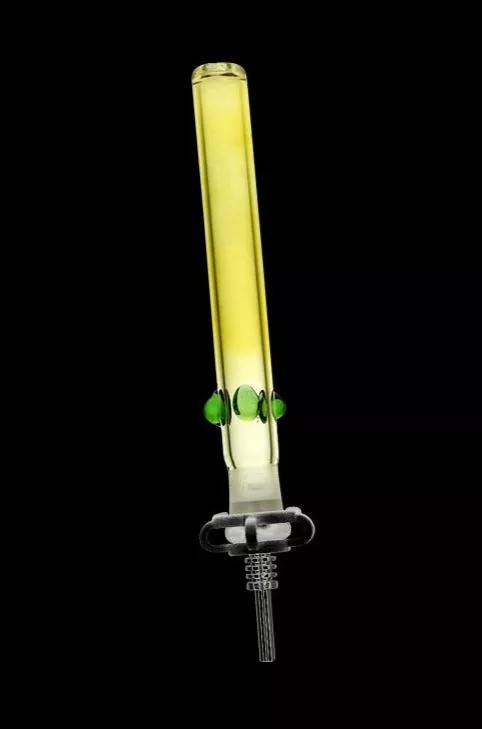 Classic Glass Honey Vapor Straw Collector