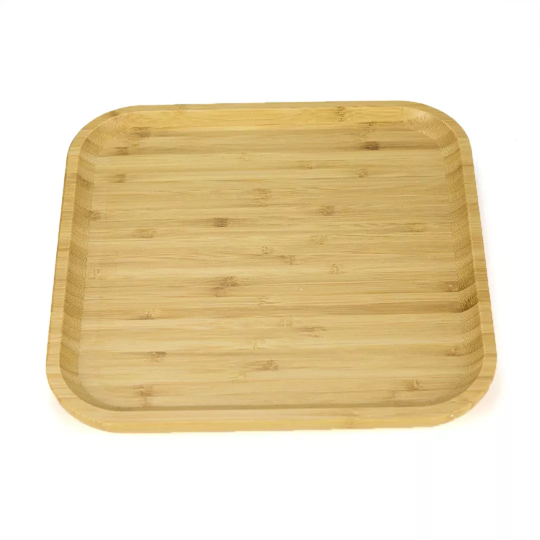 Classic Wooden Rolling Tray