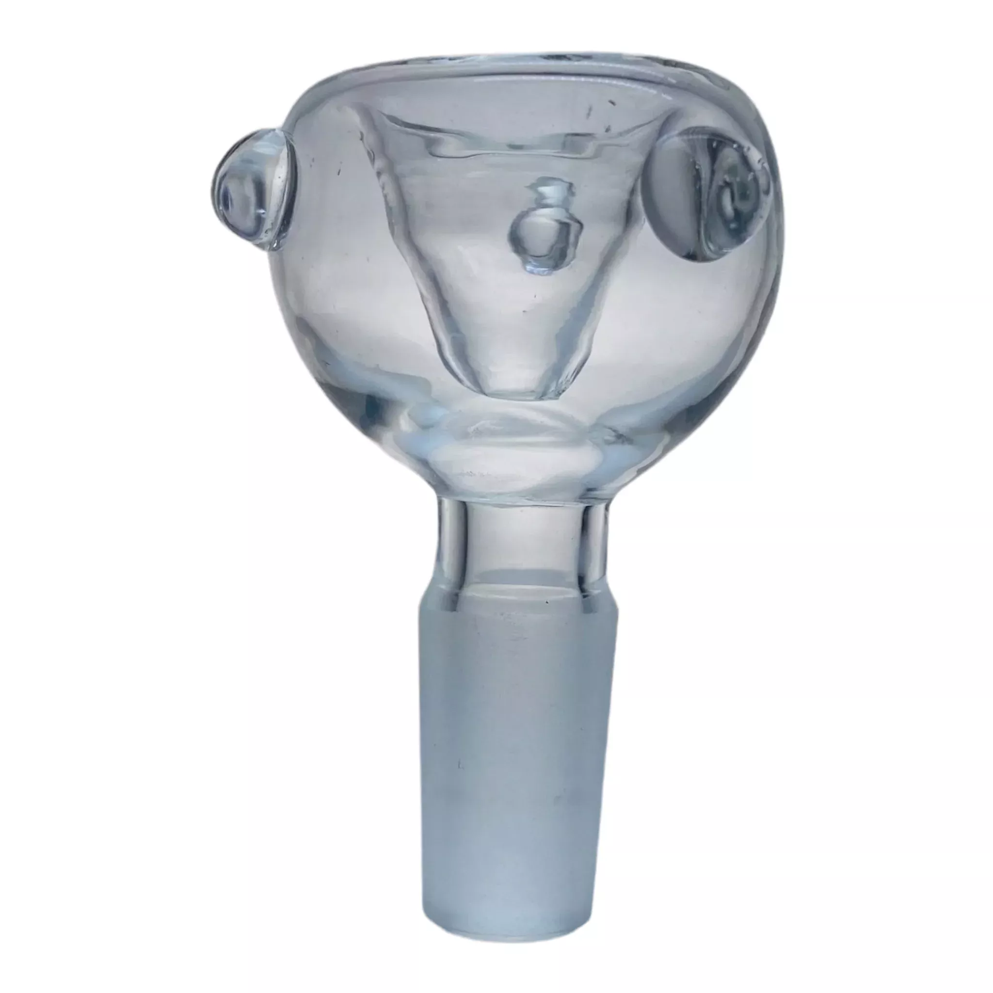 Clear Basic 14mm Bubble Push Flower Bowl