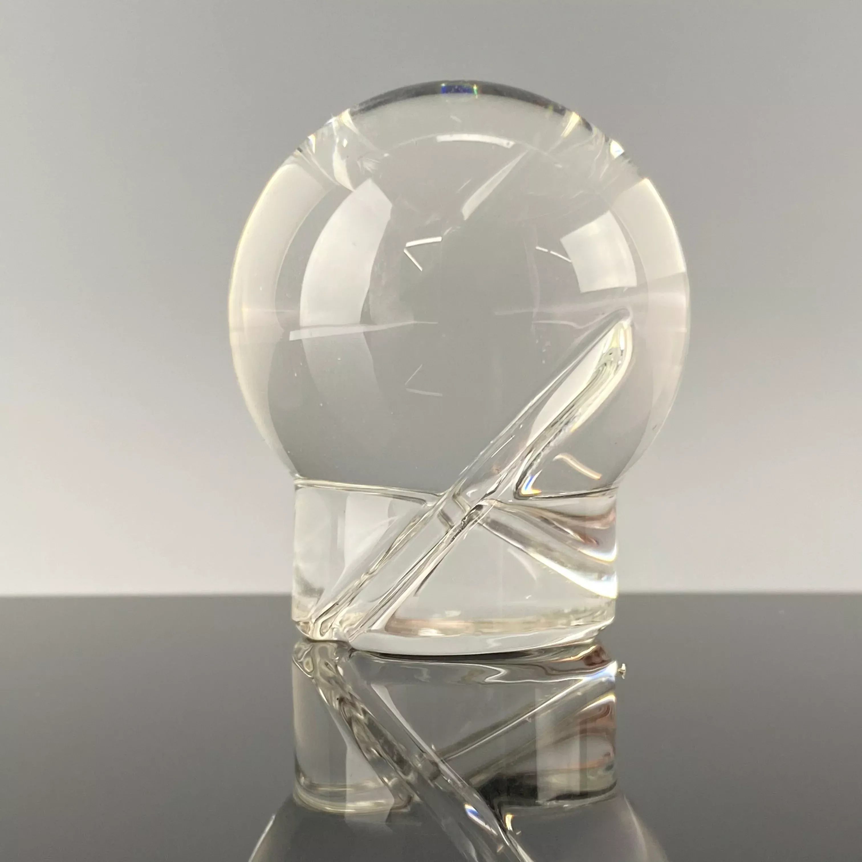 "Clear" Glass Marble Spinner Cap by One Trick Pony
