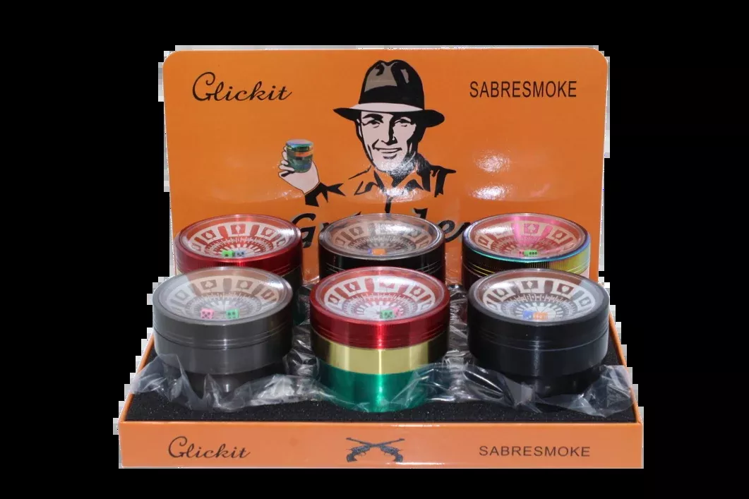 Click-It Large Dice Top Herb Grinder