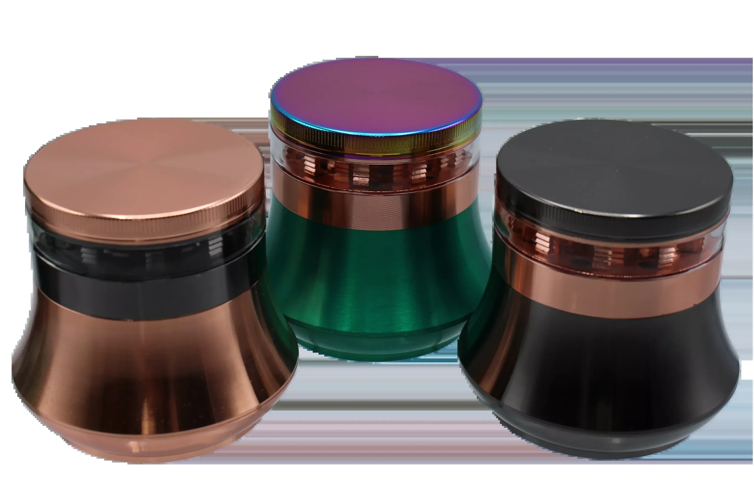 Click It Large Metal Herb Grinder - 4 Piece