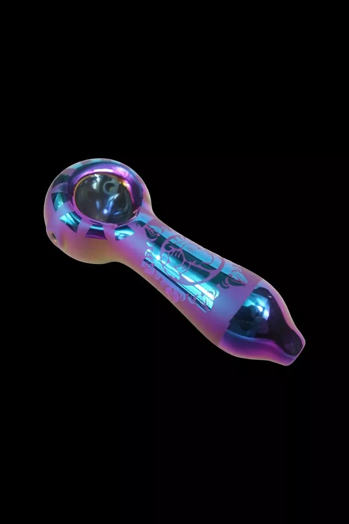 Cloud 8 Artistic Paint Glass Hand Pipe