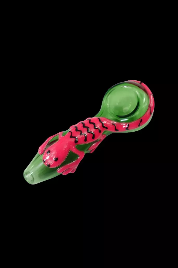 Cloud 8 Pink Lizard Hand Pipe