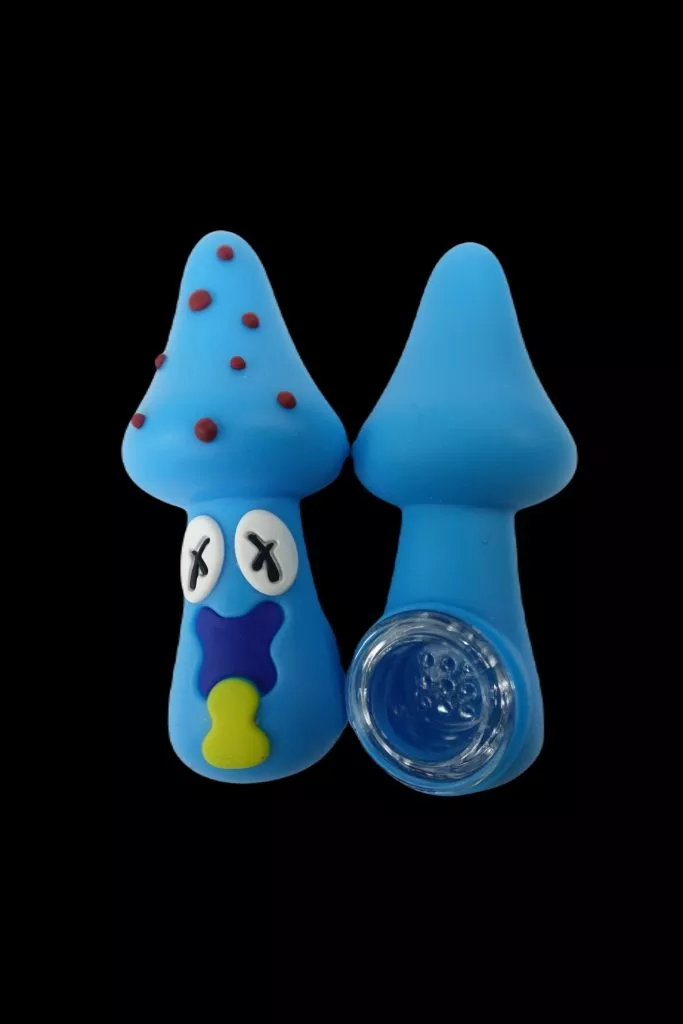 Cloud 8 Silicone Intoxicated Mushroom Hand Pipe
