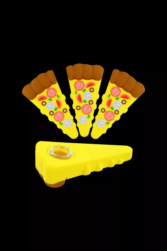 Cloud 8 Silicone Pizza Slice Hand Pipe