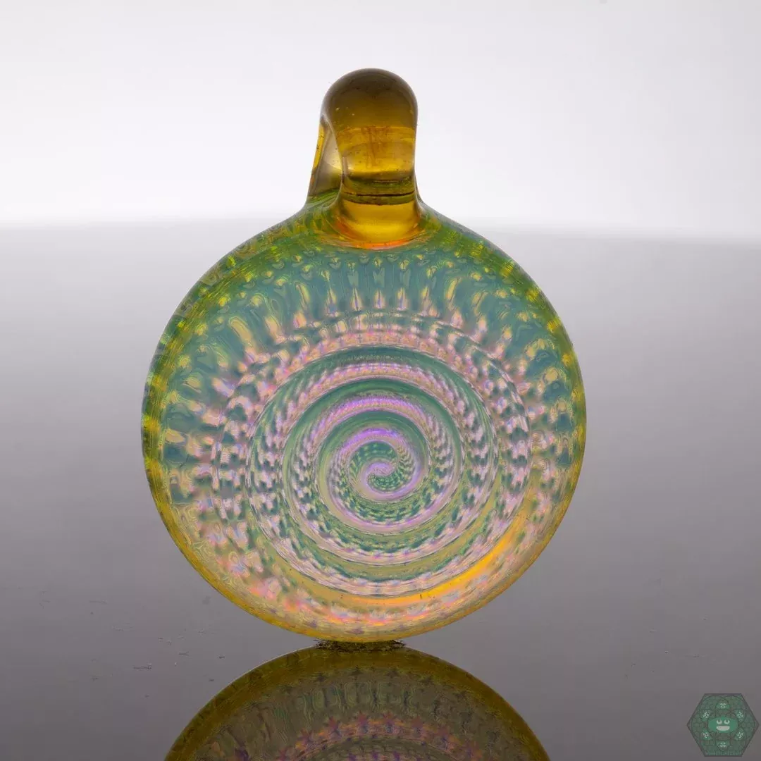 Cone 12 Spiral Mandala OG Northstar Opaline Terp Pearls - Unique Glass Art