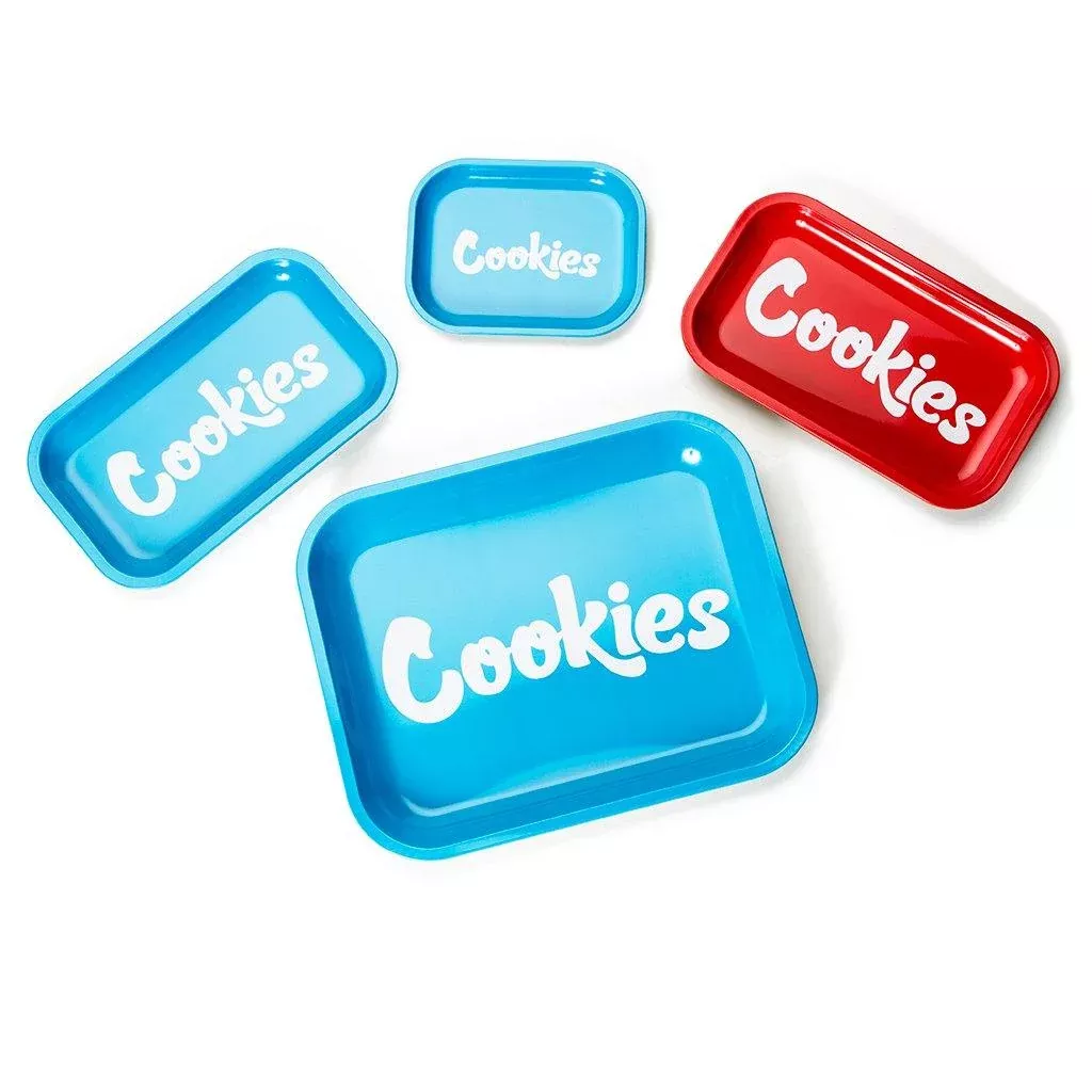 Cookies Small Rolling Tray – Portable and Stylish Smoking Accessory