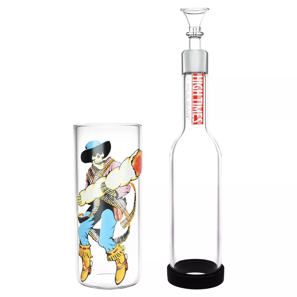 Cowboy Boots Portable Glass Gravity Bong