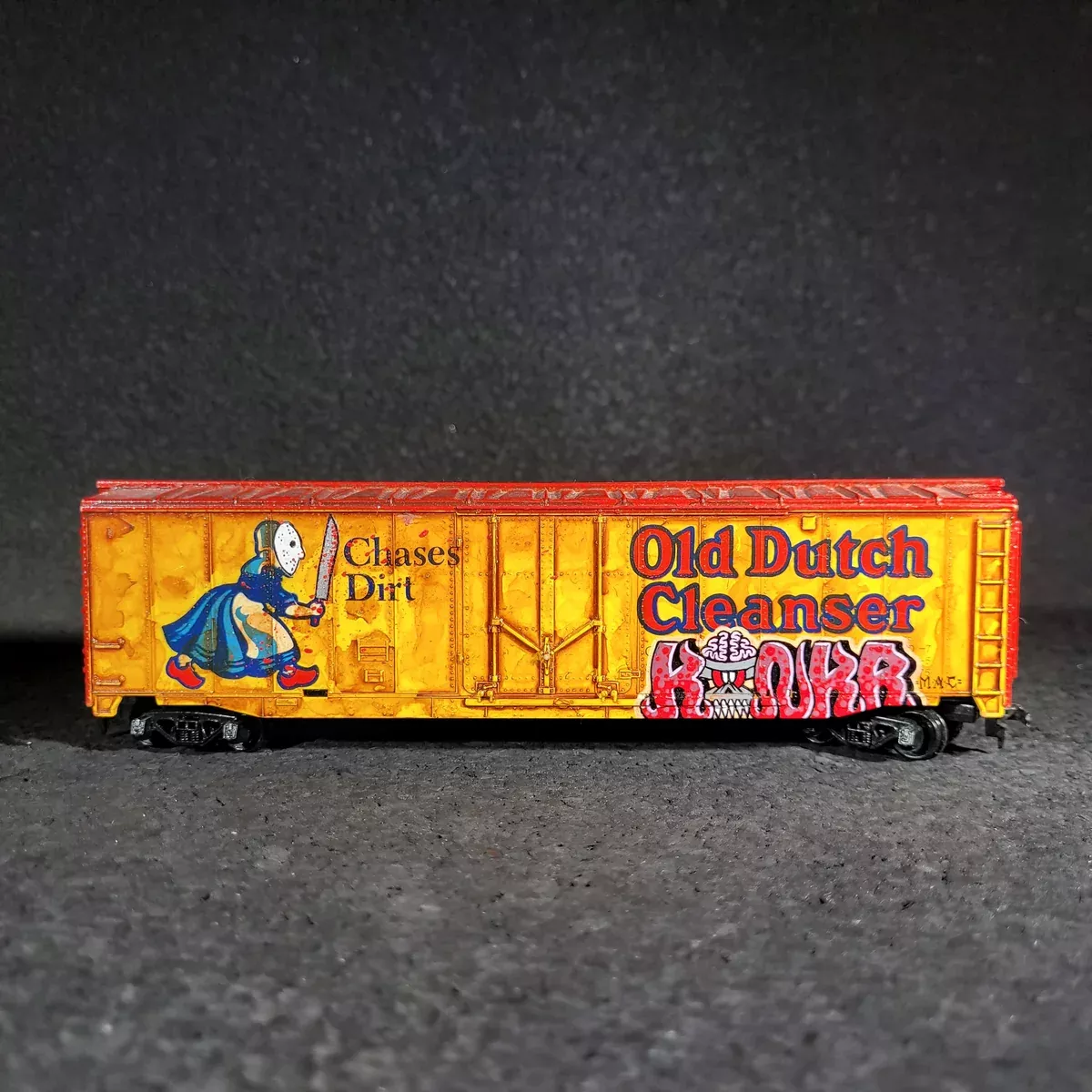 Created 2 Conquer - Tagged Old Dutch Train