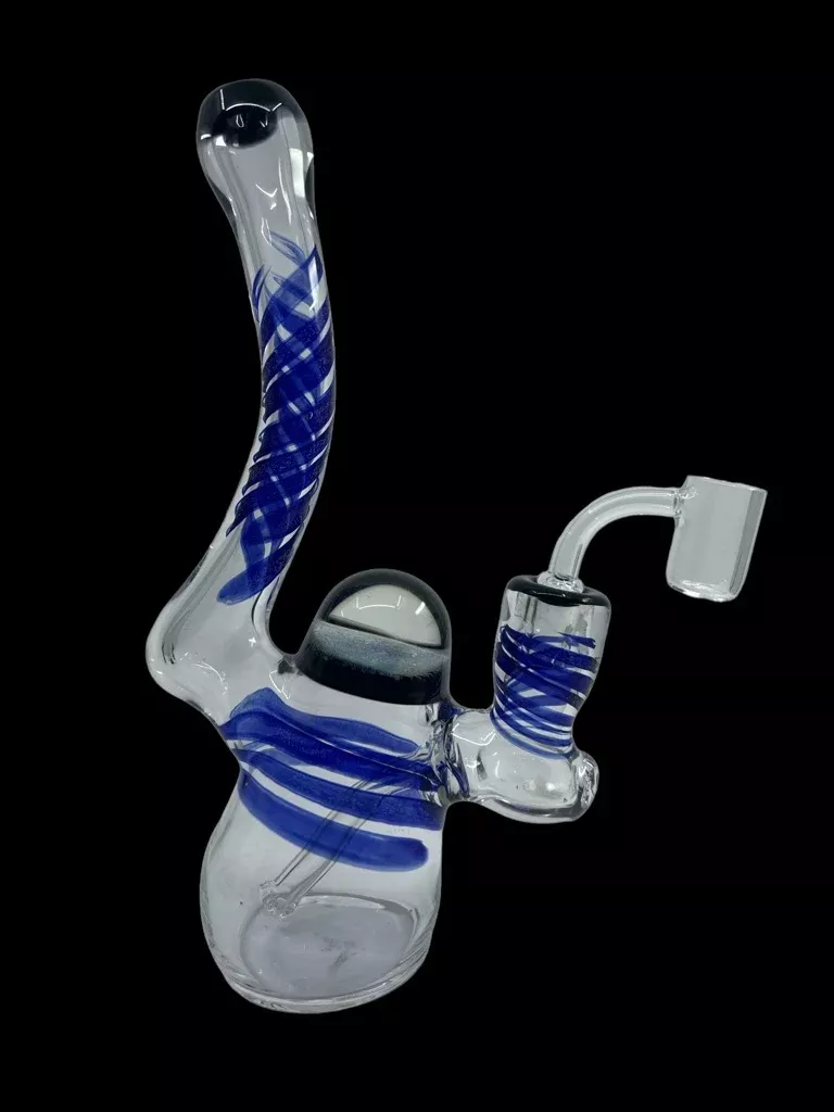 Crushed Dicro Marble Jammer – Artistic Dichroic Glass